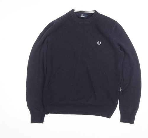 Mens size fred perry blue - uk,
