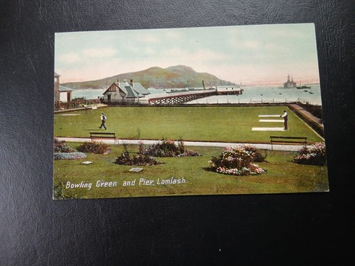 Bowling green pier lamlash - bowling, pier,