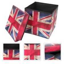  Vintage Union Jack Stool