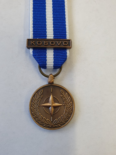 Miniature medal nato - nato, kfor
