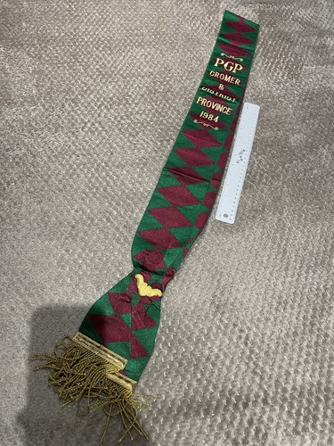 Vintage masonik sash - vintage, sash.