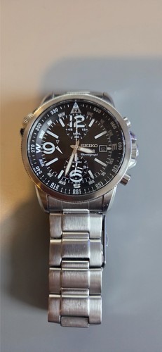 Seiko solar chronograph - seiko,