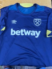 WEST HAM Blue Umbro Away Shirt