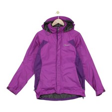 Berghaus Goretex Jacket Womens Size 12 Purple Paclite Lightweight Hooded