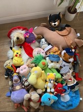 Soft toy plushie bundle - soft, x