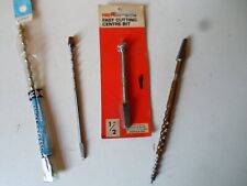 Square Taper Shank Wood Drill Bits For Traditional Hand Brace Various items