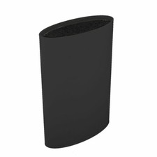 Oval Knife Block Black Knife