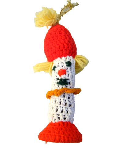 Vintage christmas clown tree - vintage,