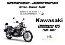 Kawasaki eliminator125 - ,