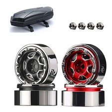 4pcs 1.0" Metal Wheel Hub Rims