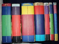 Harry Potter Complete Set Of 7 Hardback Bloomsbury 1st Edition Books  