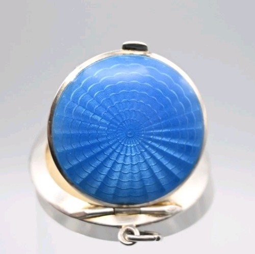 Antique silver guilloche - silver,