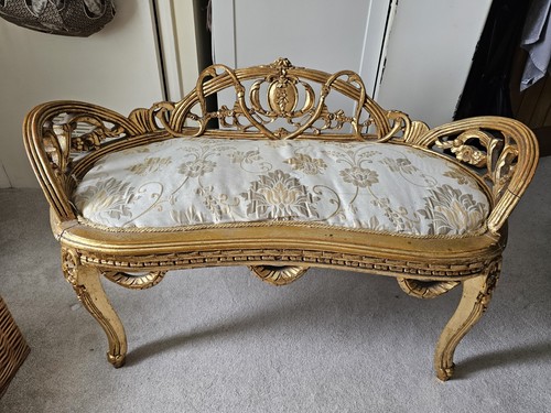 Antique carved gold - antique, wood