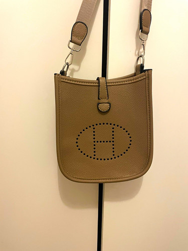 Firkin handbag crossbody - handbag, taupe