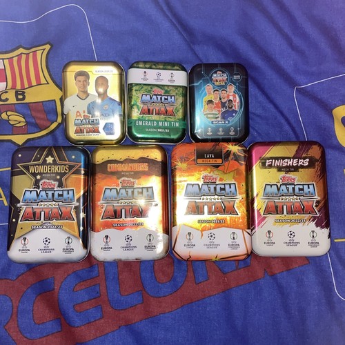Match attax empty tins - empty,