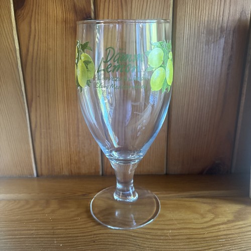 Damm lemon pint glasses - pint,