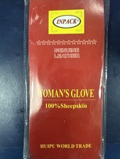 Genuine Sheepskin Leather Ladies warm Winter Gloves