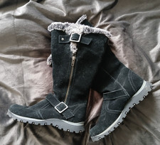 SKECHERS Suede & Fleece Lined