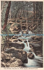 R284075 Dwygyfylchi Fairy Glen The Bridge and Falls