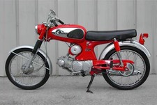 1966 honda s90 Bike Motorcycle A4 Retro Metal Sign Aluminium