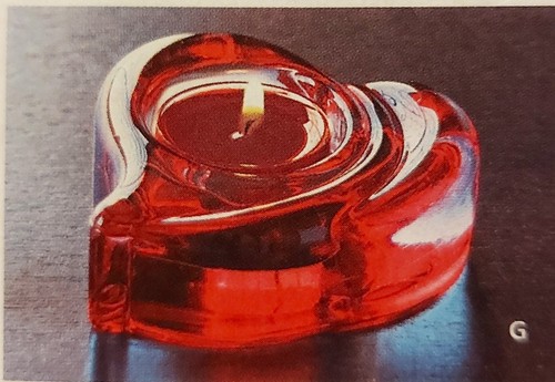 Partylite heart tealight