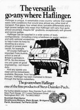 Original 1971 advert The