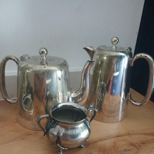 Vintage silver plated coffee - plated,