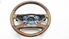 MERCEDES S CLASS W221 STEERING WHEEL WOOD WITH PADDLE SHIFTS A2214609203 2010