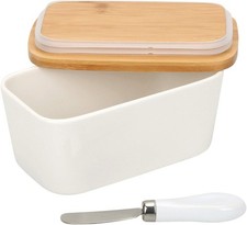 Vencier Butter Dish Porcelain