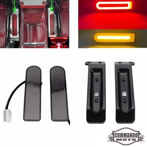 Led saddlebag insert support - led,