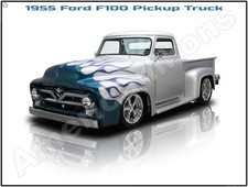 1955 Ford F100 Hot Rod Pickup