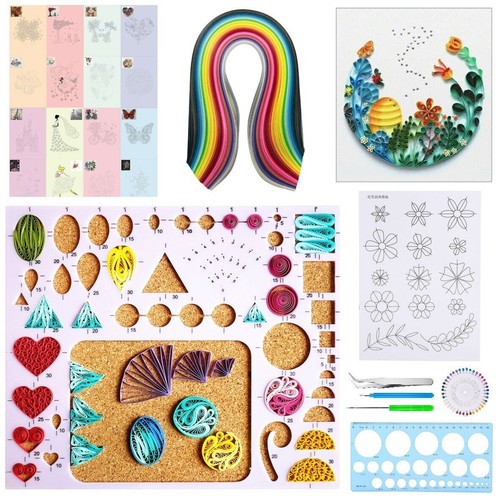 16pcs quilling paper - 16pcs,