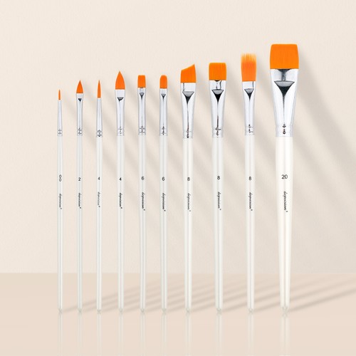 Bowitzki face paint brushes - face,