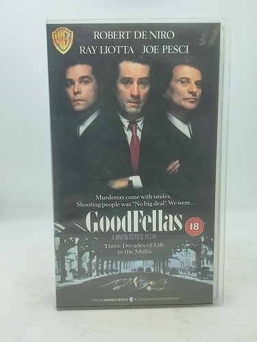 Goodfellas vhs video - goodfellas,