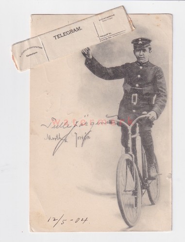 Denmark boy bicycle - on,