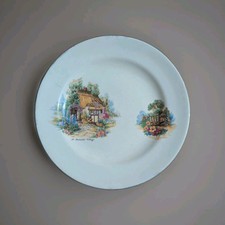 Vintage Beswick 'A Somerset Cottage' Side Plate/Saucer