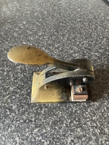 Vintage paper embosser ideal - vintage,