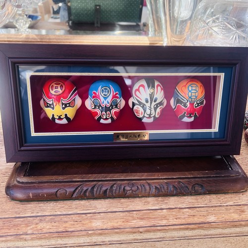 Chinese opera facial masks