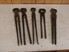 Lot of 5 Vintage Horse Nippers