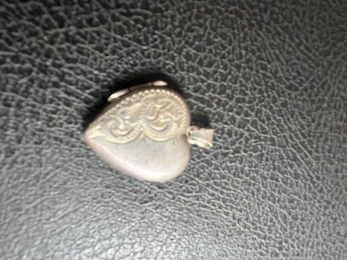 Sterling silver heart - silver,