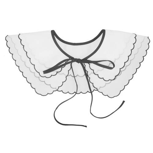 Organza fake collar faux - organza,