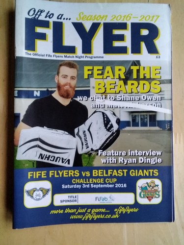 2016 fife flyers - flyers, v