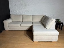 New Stock! HIGH STREET BRAND DFS Orka Corner Sofa – Cream RRP: £899