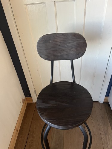 Retro style bar - retro, stool