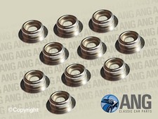 MG TC, TD, TF TONNEAU COVER, HOOD METAL SOCKETS KIT (SILVER) x 10