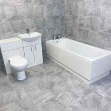 White Gloss Bathroom Vanity