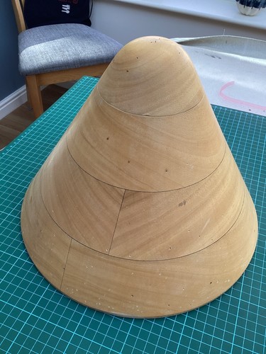 Guy morse brown wooden hat - guy,