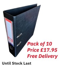 A4 Foolscap Lever Arch Files