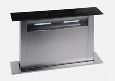 Cookology 60cm Kitchen Island Downdraft Cooker Hood  Extractor Fan  - CDD600BK