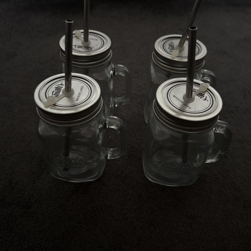 Set drinking mason jars - of, 4